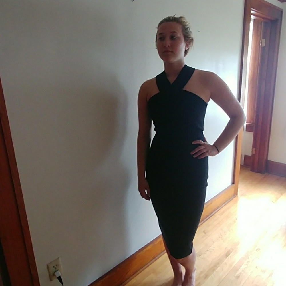 Nicholas Black Back Strap Midi - image 2